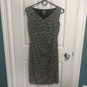 Anne Klein sleeveless work dress